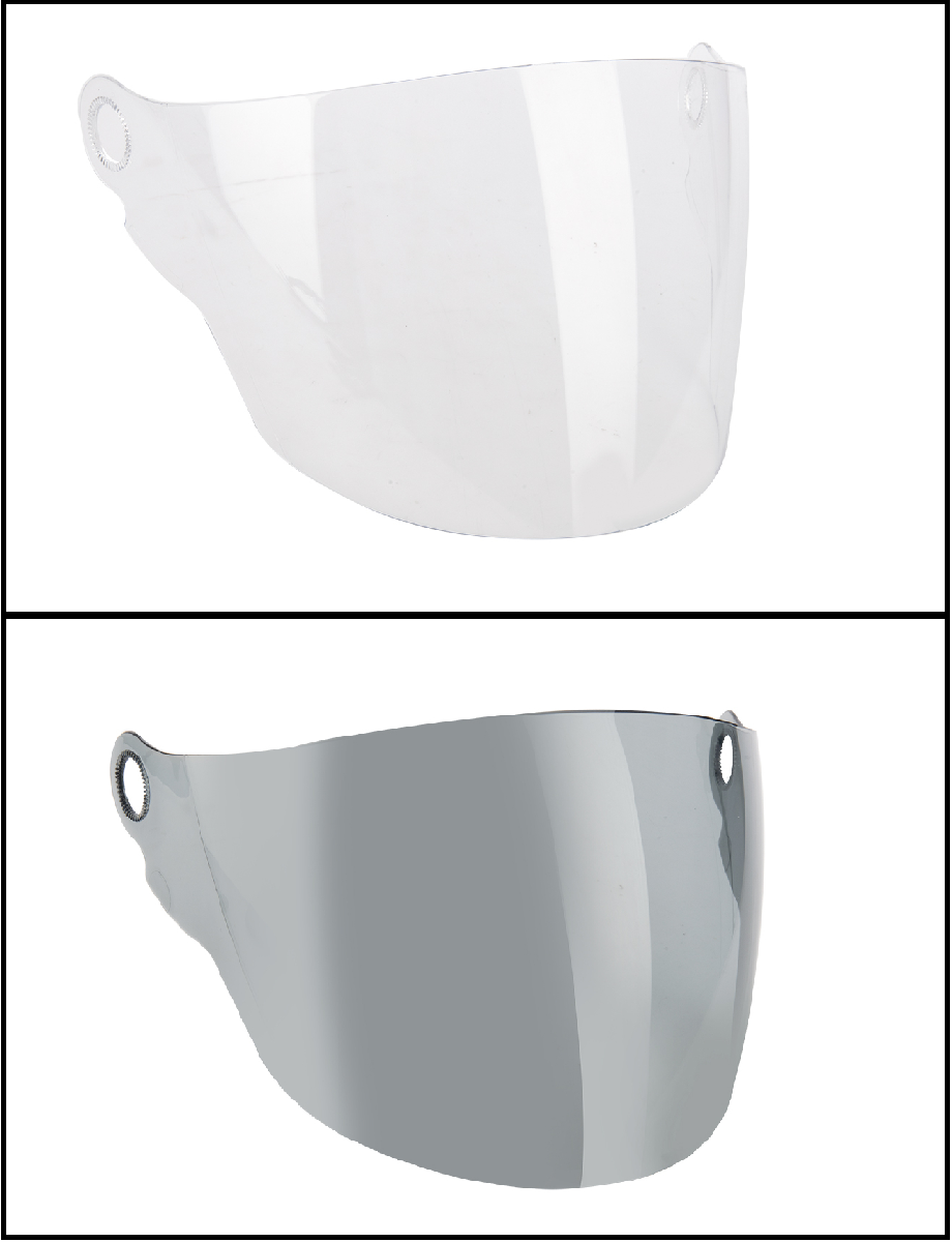 Box Replacement Visor for JX-1 Motorcycle Helmet