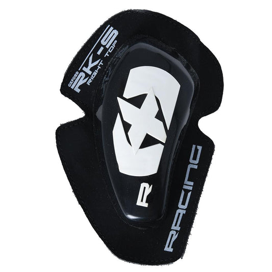 Oxford RK-S Motorcycle Racing & Track Knee Sliders Black/White