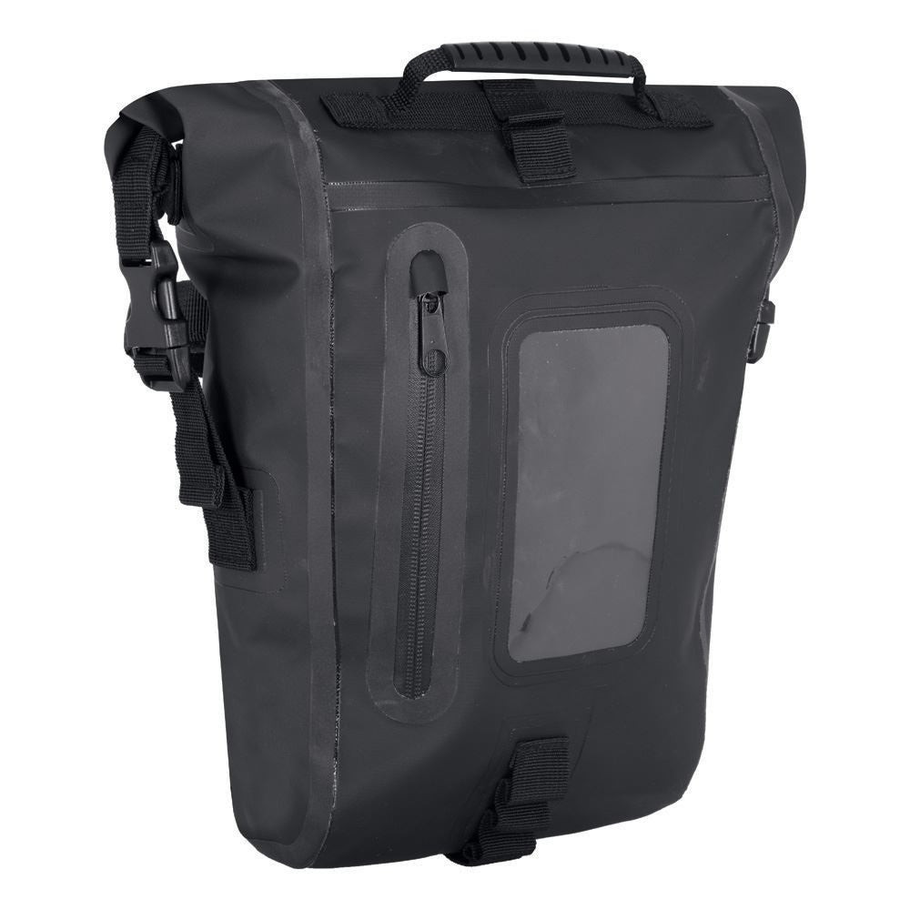 Oxford Aqua M8 waterproof Roll Top Motorcycle Tank Bag Black