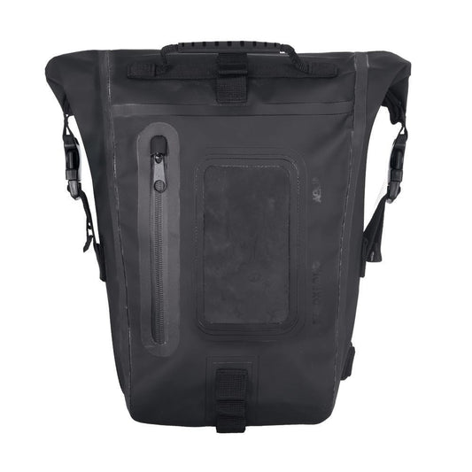 Oxford Aqua M8 waterproof Roll Top Motorcycle Tank Bag Black