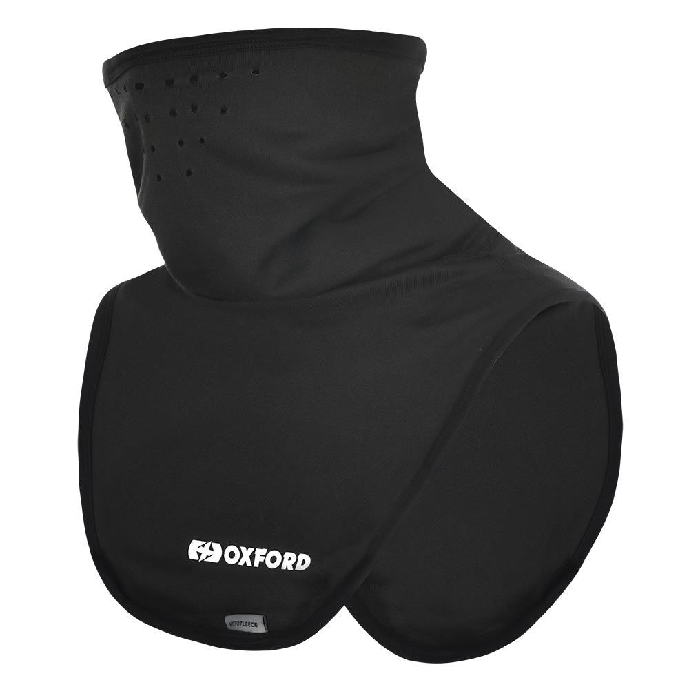 Oxford Deluxe Micro Fleece Motorcycle Neck Tube Black