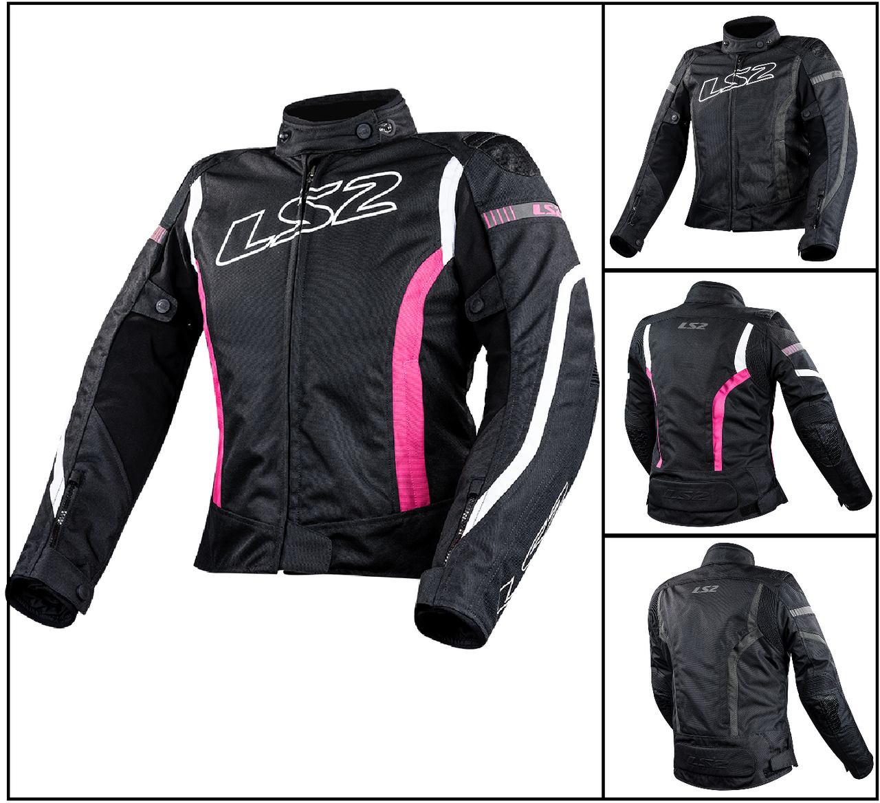 LS2 Gate Lady Textile Sports & Racing Jacket