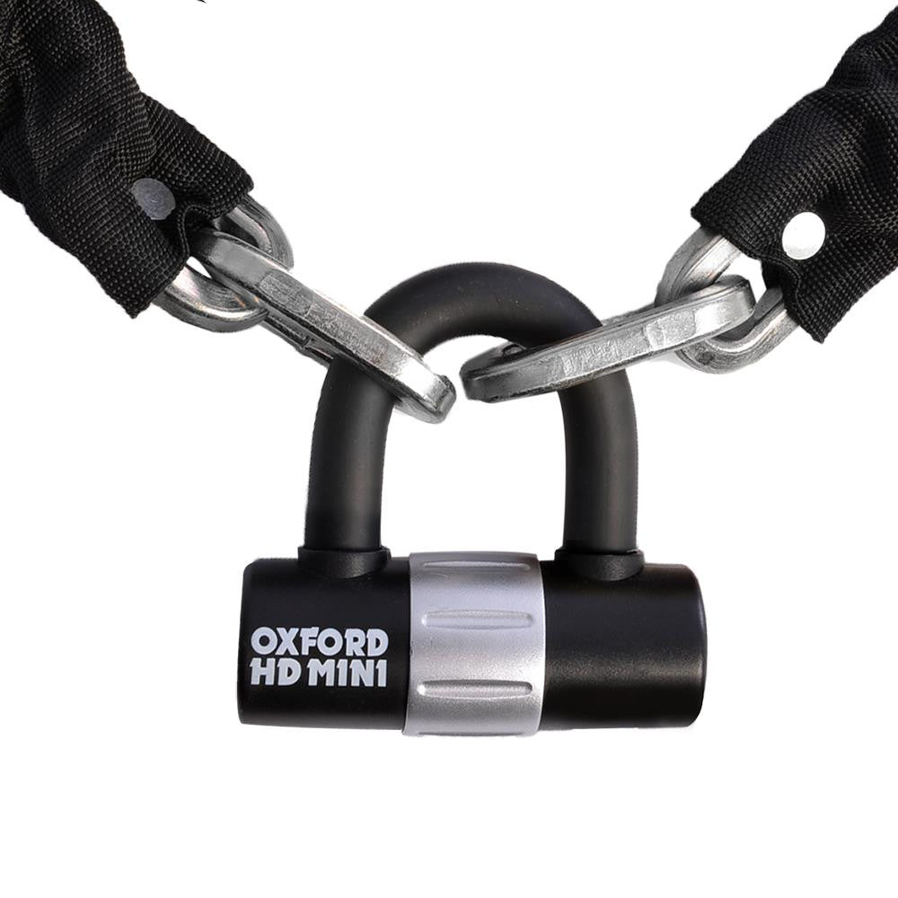 Oxford HD Chain Lock 1m – Heavy Duty Motorcycle Security Lock for Bikes & Scooters