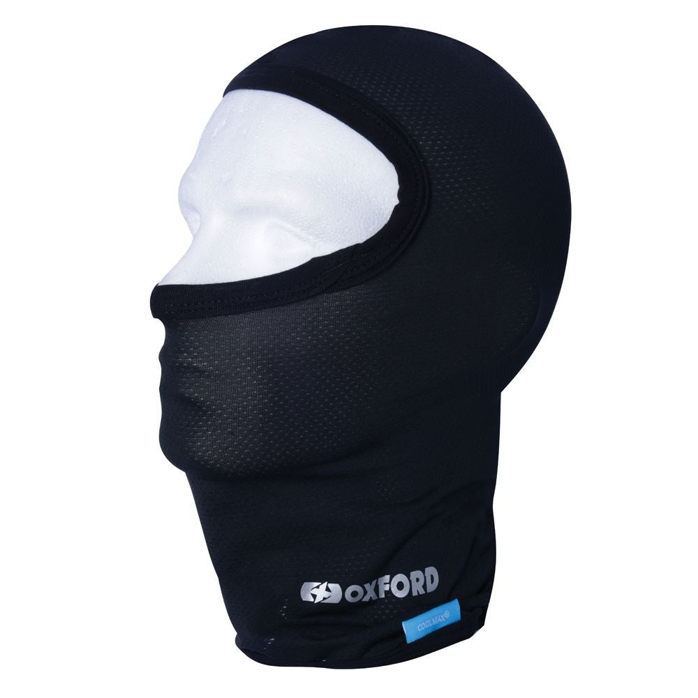 Oxford Comfortable Motorcycle Balaclava Coolmax Black