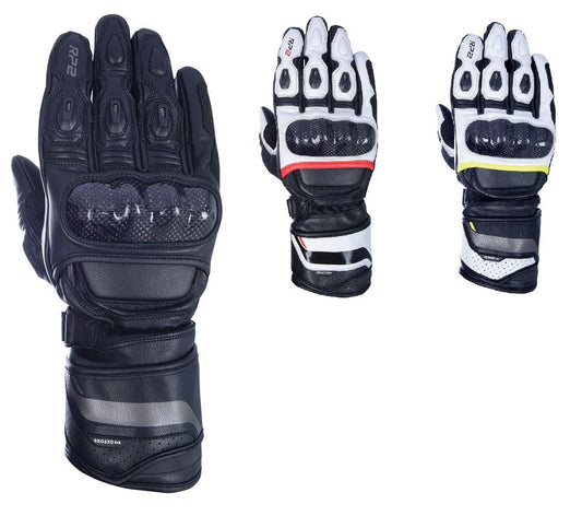 Oxford RP-2 2.0 Leather Motorcycle Sports Gloves | Superior Comfort, Grip & Protection for High-Performance Riding