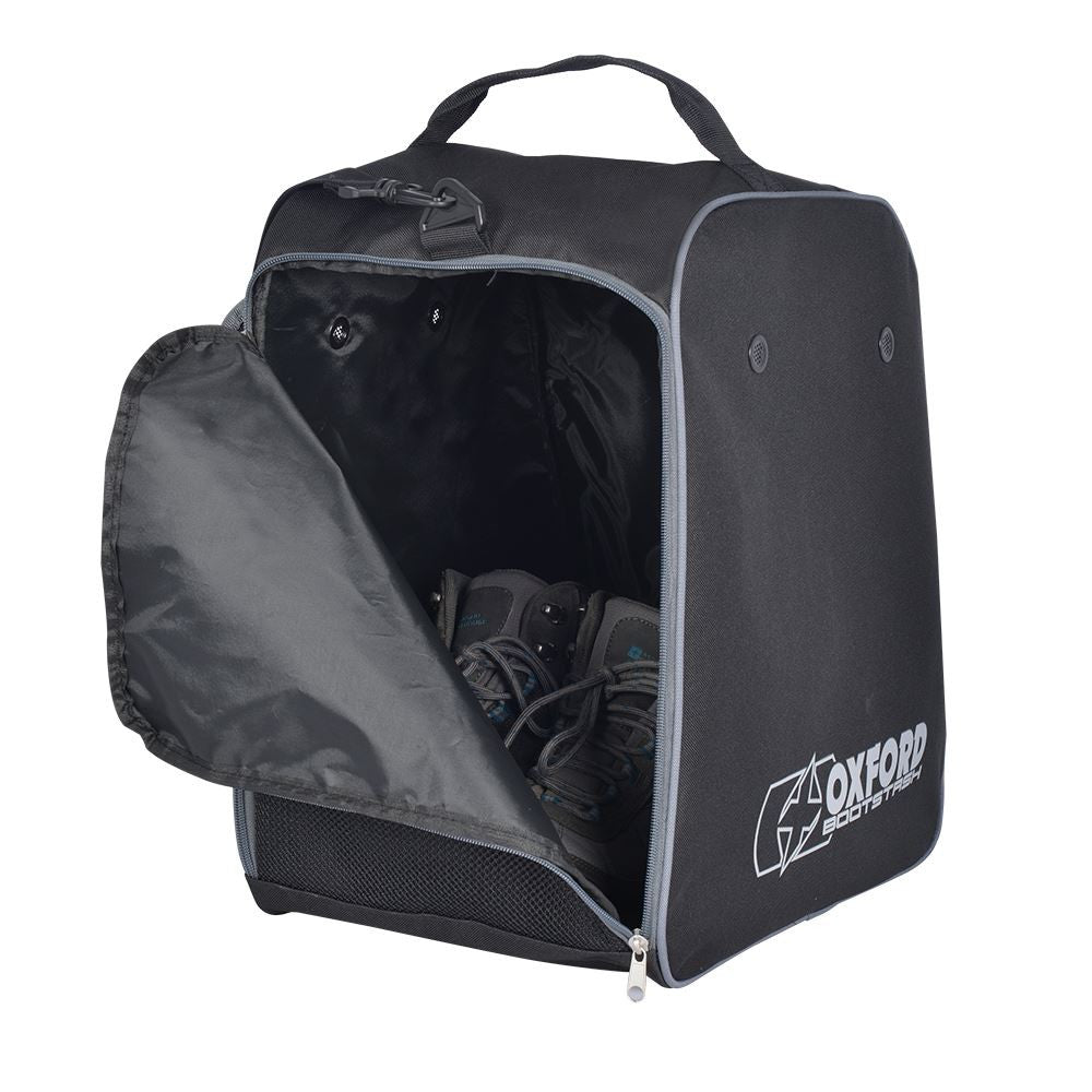 Oxford OL263 Bootstash Deluxe Helmet bag Black/Grey