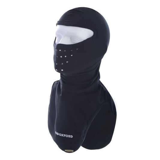 Oxford Deluxe Sculpted Shape Micro Fibre Motorcycle Balaclava