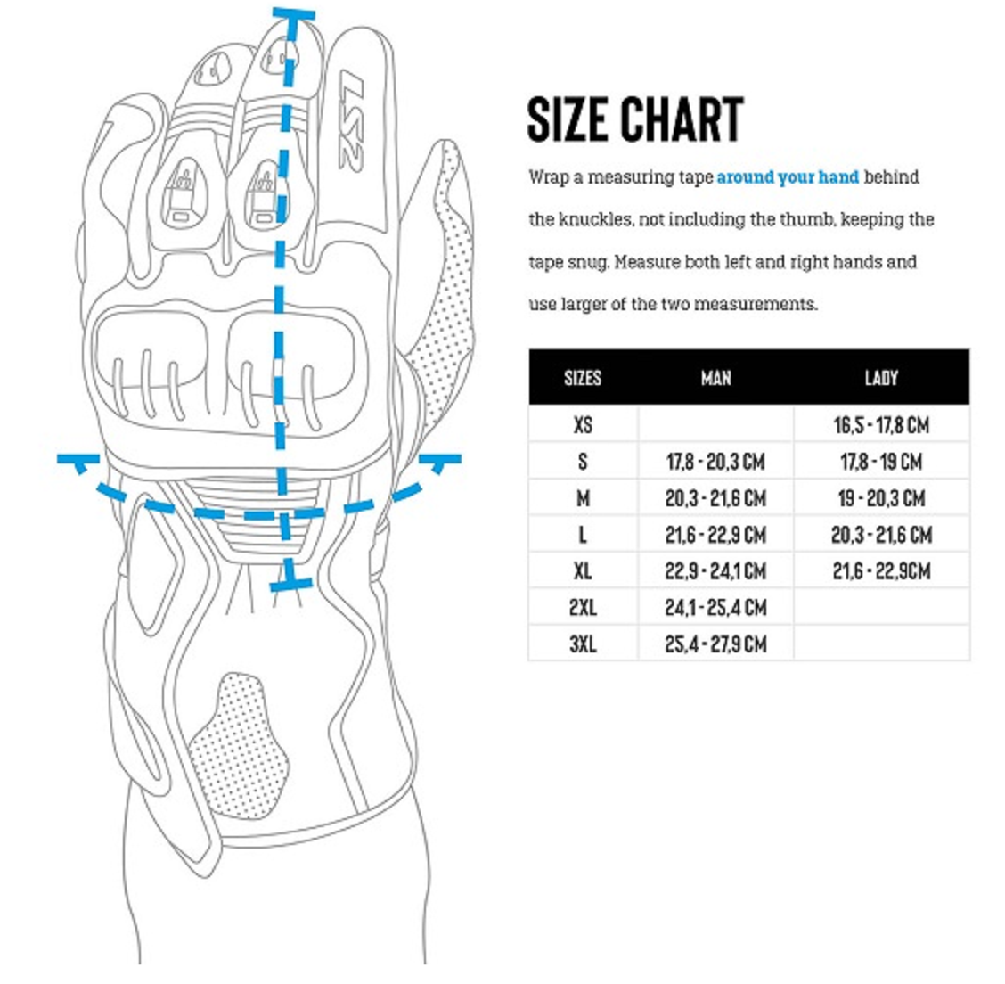 LS2 Spark Man Sports & Racing Leather Gloves