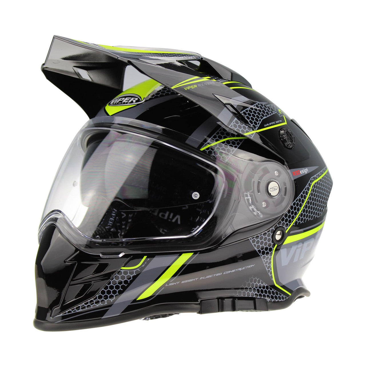 Viper RXV288 Double Visor Enduro Motocross Motorcycle Motorbike Helmet