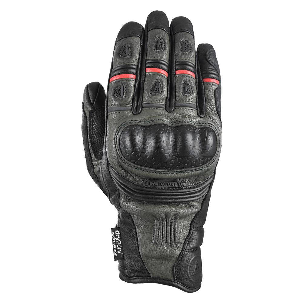 Oxford Mondial Short MS Motorbike Touring Leather Gloves