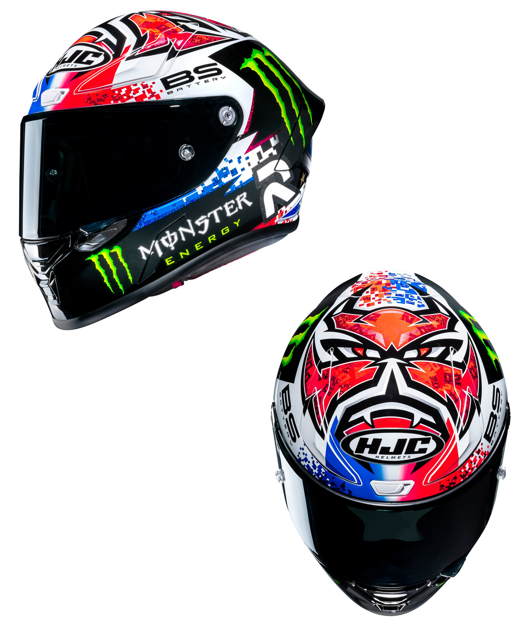 HJC RPHA 1 Quartararo Le Mans Spec MC21 Full Face Motorcycle Monster Helmet