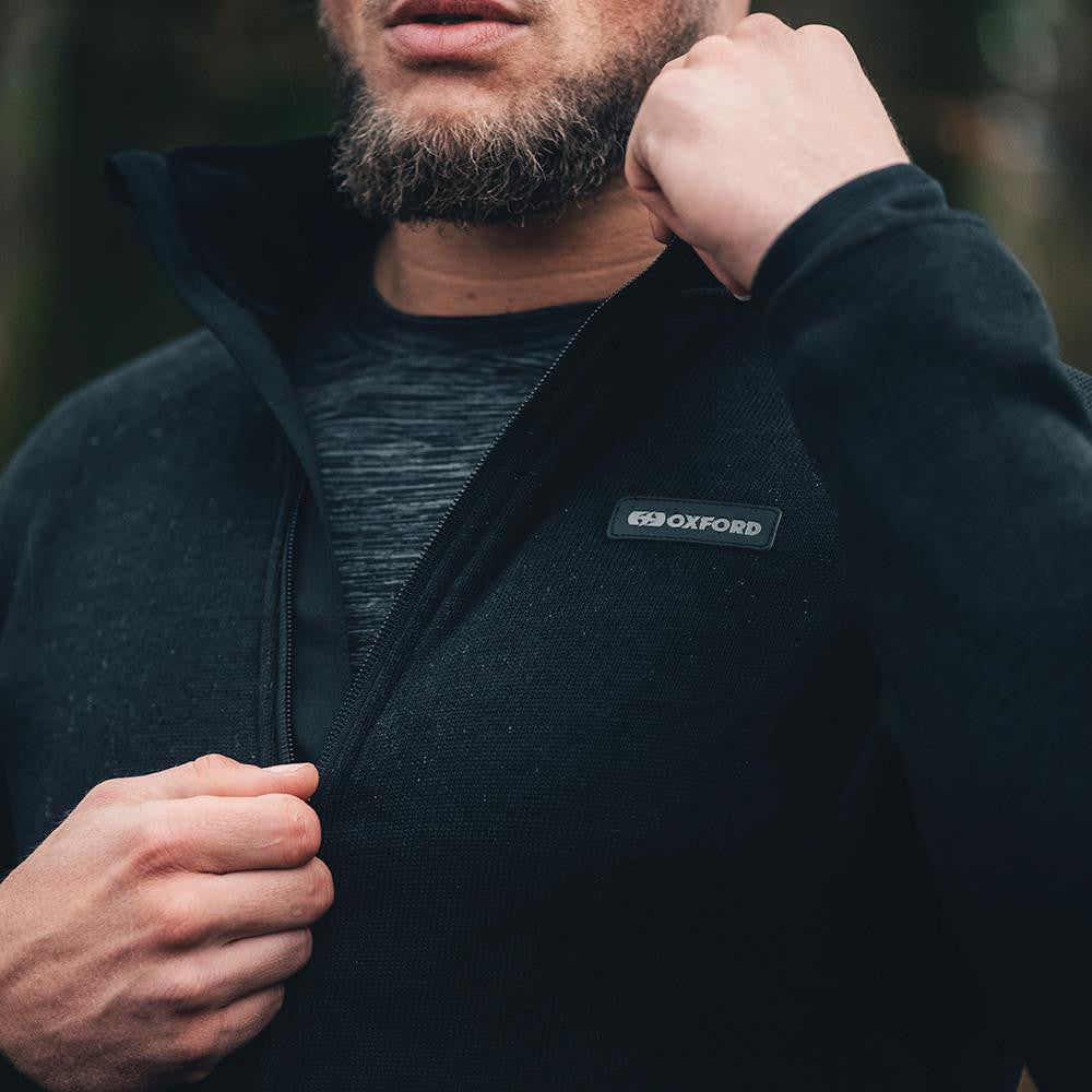 Oxford Advanced Fleece MS Jacket - Black