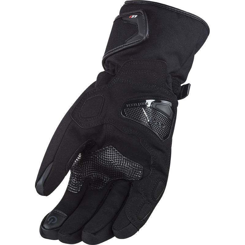 LS2 Snow Man Waterproof Textile Touring Motorbike Gloves