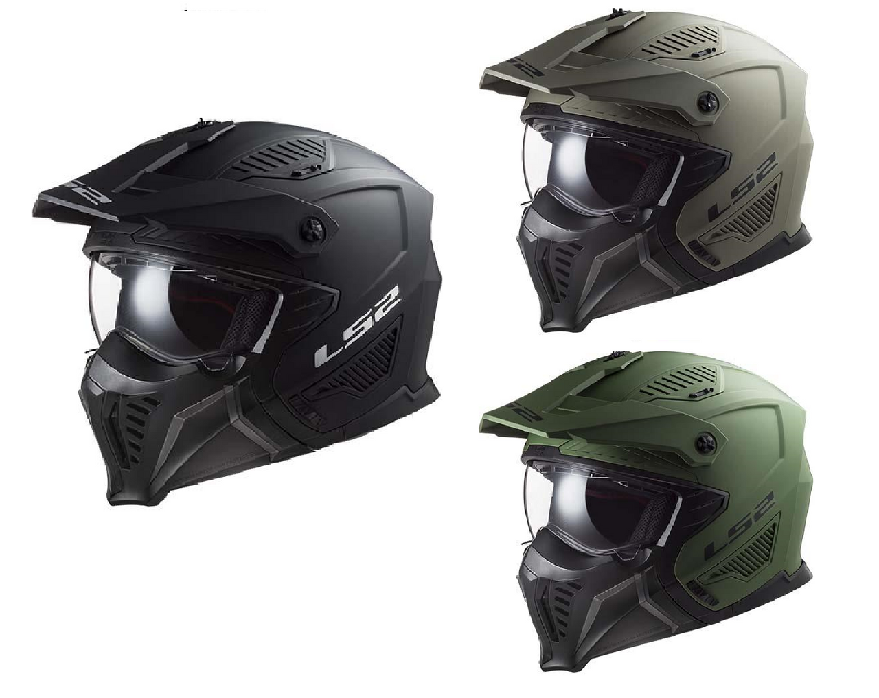 LS2 OF606 DRIFTER SOLID OPEN FACE MOTORCYCLE HELMET