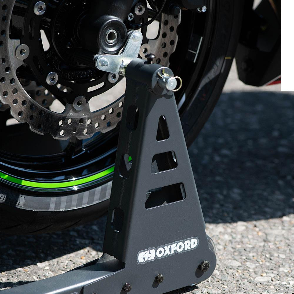 Oxford Zero-G Lite Motorcycle Motorbike Front Paddock Stand