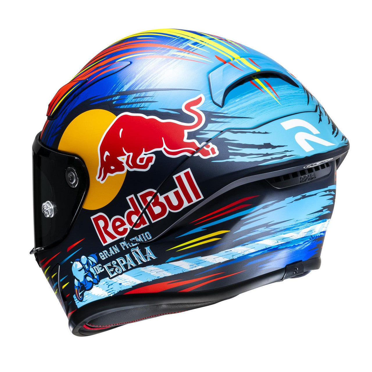 HJC RPHA 1 Red Bull Jerez MC21 Motorbike Full Face Helmet