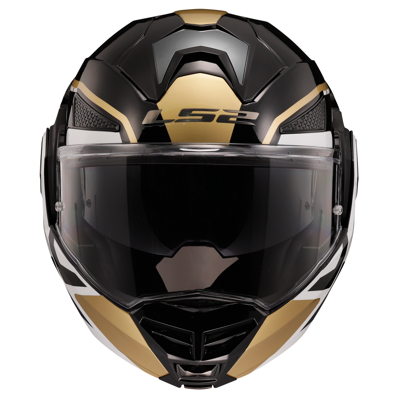 LS2 FF901 Advant X Metryk Black Gold Full Face Motorcycle Helmet Ece22.06