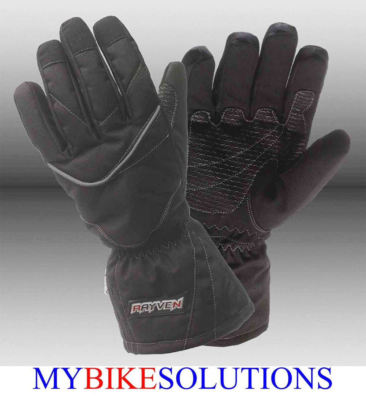 Rayven Alpha Waterproof Motorcycle Motorbike Winter Gloves