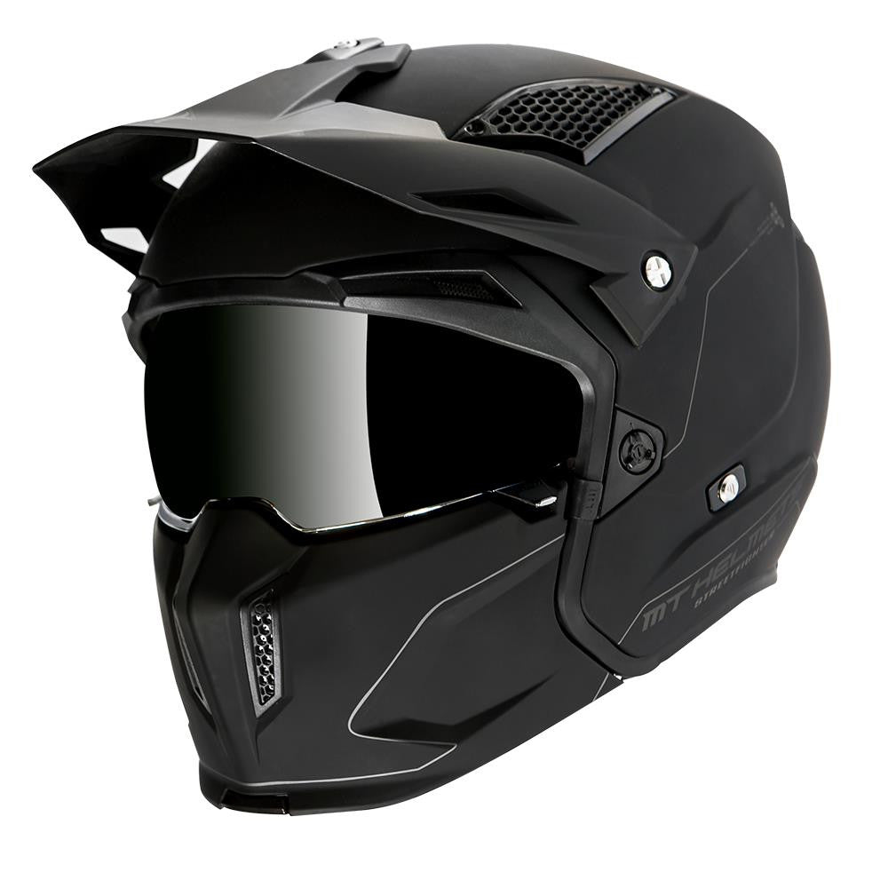 MT Streetfighter Full Face Adventure MotorbikeHelmet