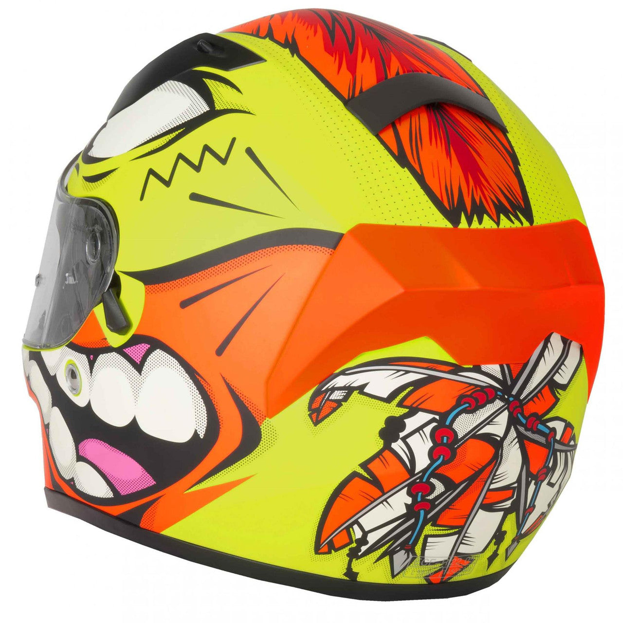 Vcan V128 Mohawk Full Face Motorcycle Bikers Helmet