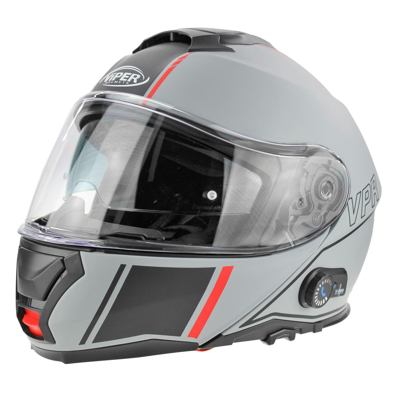 Viper RSV191 Blinc Bluetooth 3.0 Flip Up Modular Motorcycle Helmet