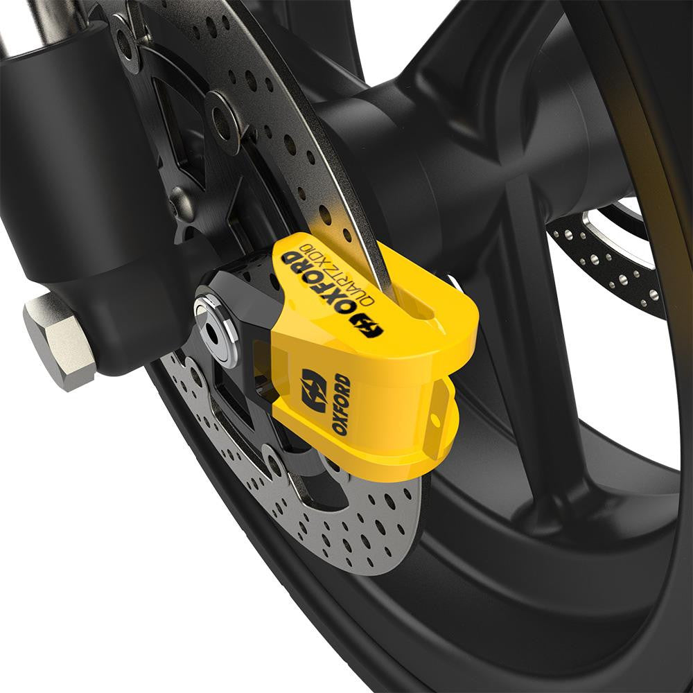 Oxford Quartz XD10 Disc Lock Yellow/Black