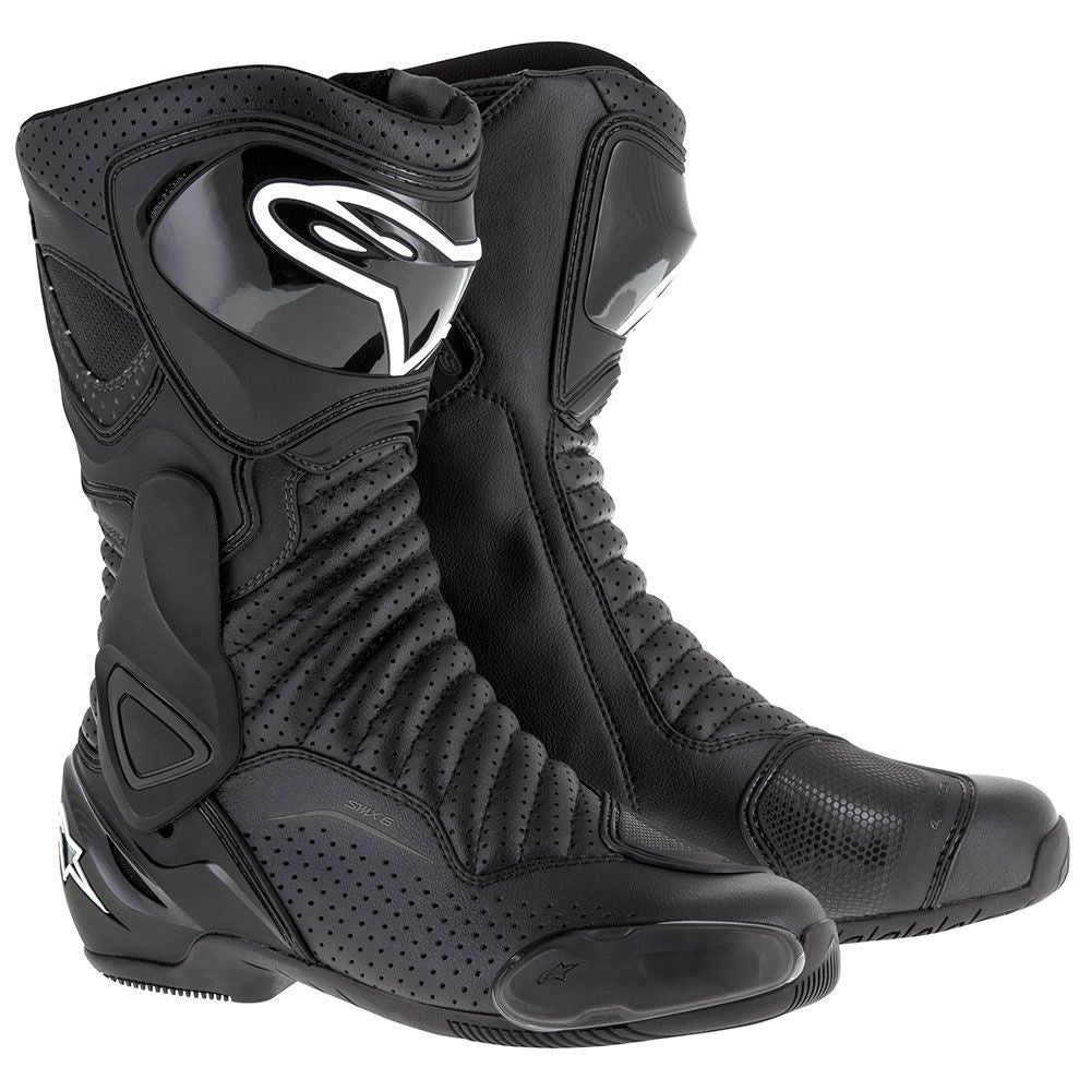 Alpinestars Smx-6 V2 Sports Riding Motorcycle Boot Blacks