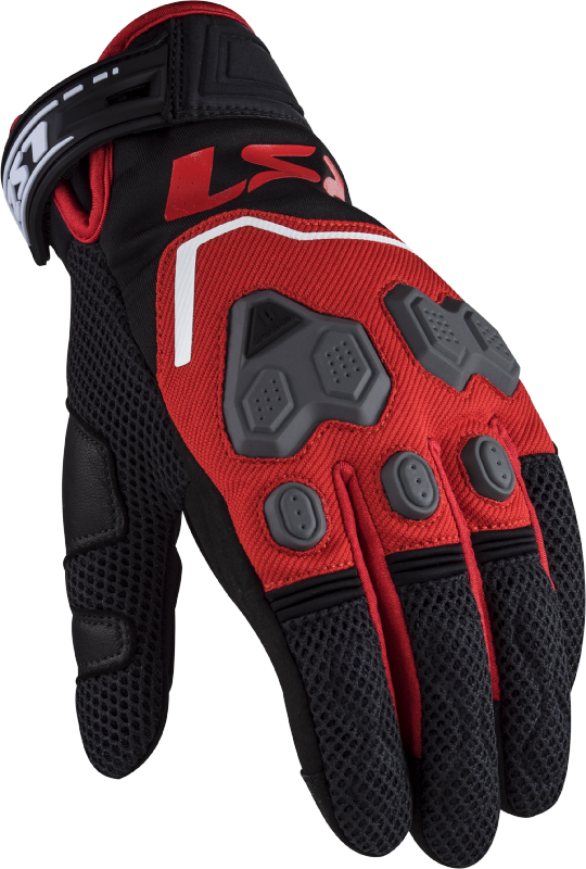 LS2 Vega Short Man Summer GoatSkin Leather Off-Road Motorbike Gloves