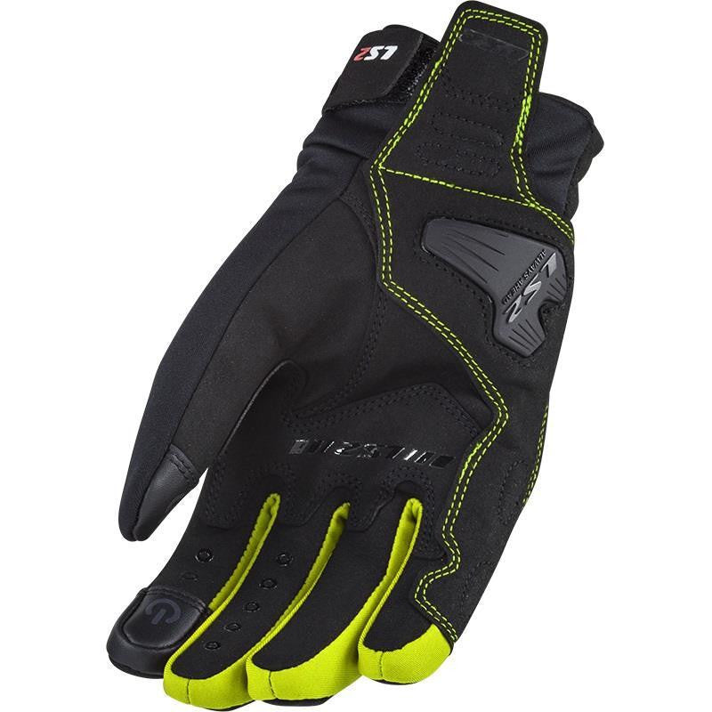 LS2 JET 2 LADY MOTORCYCLE TEXTILE TOUCHSCREEN WATERPROOF BREATHABLE GLOVES