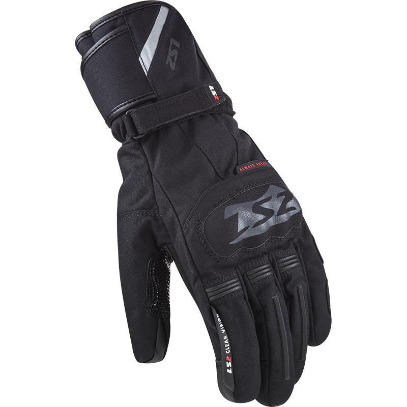 LS2 Snow Man Waterproof Textile Touring Motorbike Gloves