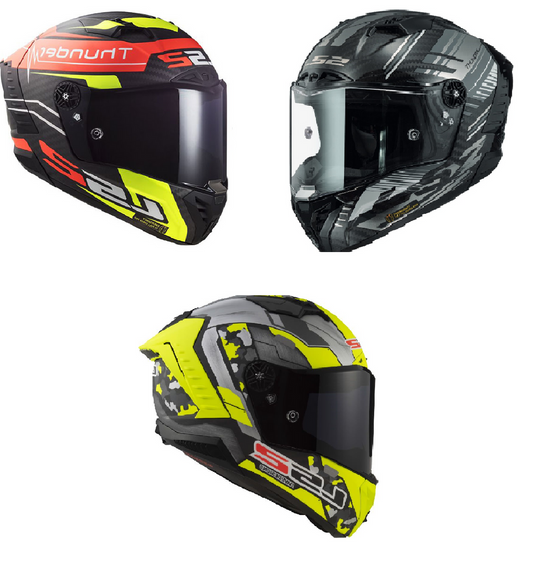 LS2-FF805 Thunder Full Face Motorcycle Motorbike Helmet 2023 with any 1 Free visor