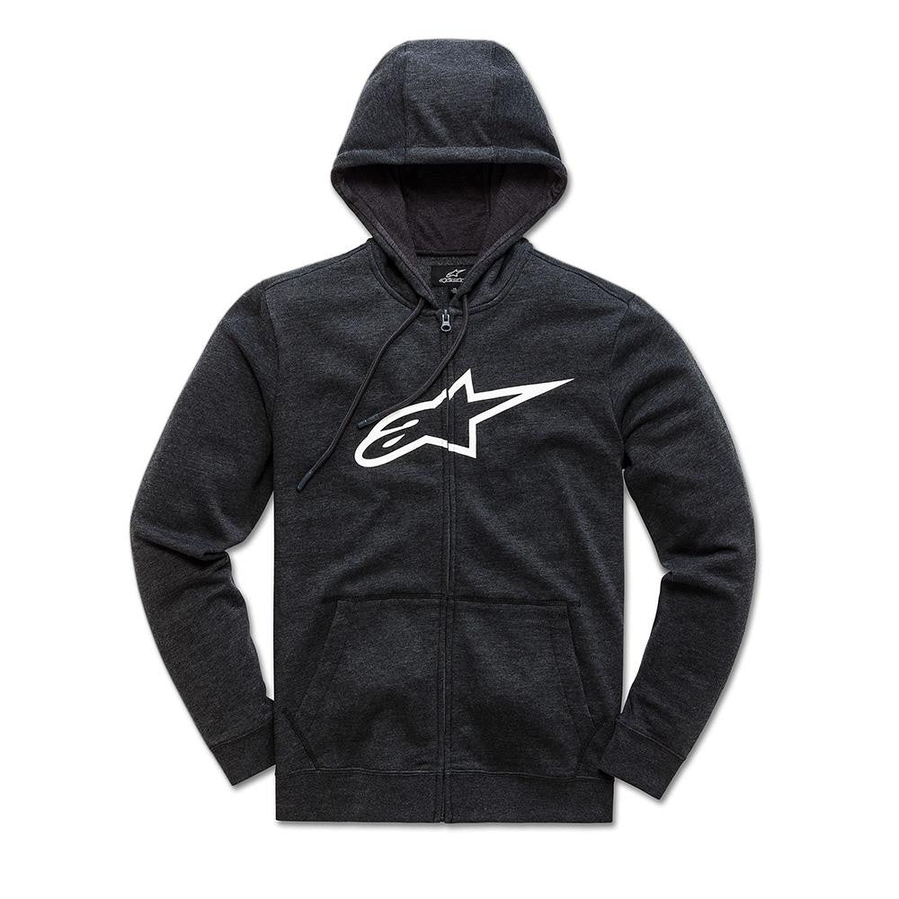 ALPINESTARS AGELESS LI FLEECE MEN'S MOTORCYCLE MOTORBIKE HOODIE ZIPUP HOODIE