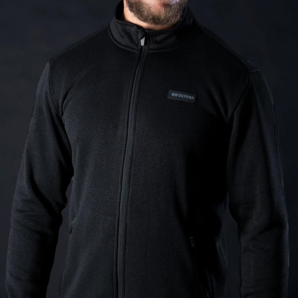 Oxford Advanced Fleece MS Jacket - Black