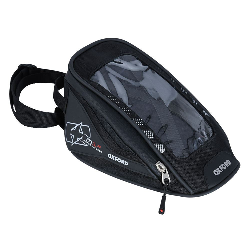 Oxford M1R Micro Tank Bag 420D For Motorcycle Black 1L