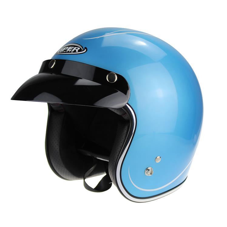 Viper RS05 Slim Jet Open Face Scooter Motorcycle Touring Helmet