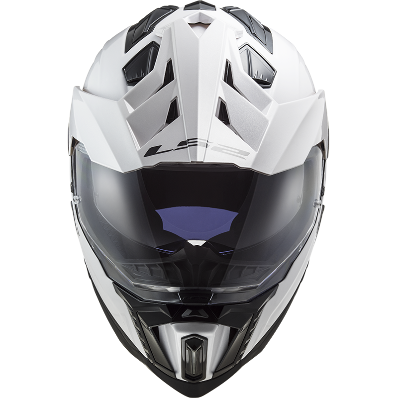 LS2 MX701 EXPLORER MOTORCROSS FULL FACE HELMET SOLID WHITE