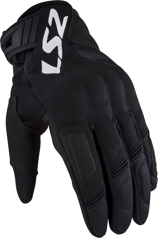 LS2 Silva Men Motorcycle Summer Textile Motorcycle Gloves Touch Screen Finger