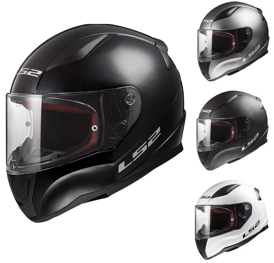 LS2 FF353 Rapid II Solid Full Face Motorbike Helmet ECE 22.06