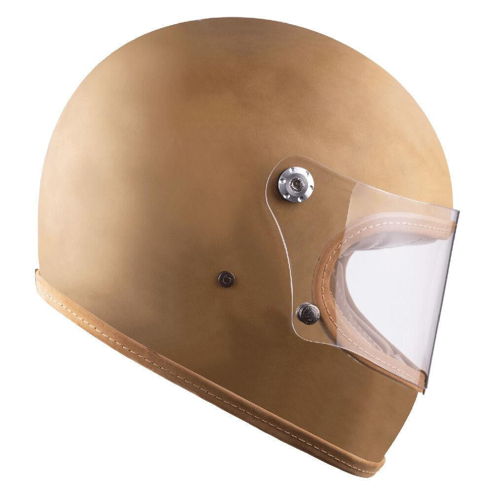 Premier Trophy Platinum Bros Full Face Vintage Retro Motorcycle Helmet