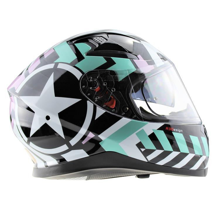 VIPER RSV95 PATROIT FULL FACE MOTORBIKE MOTORCYCLE HELMET