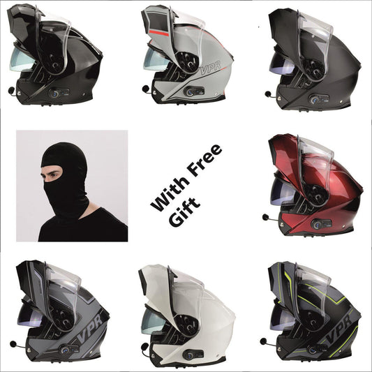 Viper RSV191 Blinc Bluetooth 3.0 Flip Up Modular Motorcycle Helmet