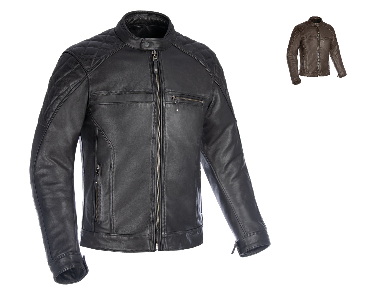 Oxford Route 73 2.0 MS Classic Leather Jacket – Premium Motorcycle Gear