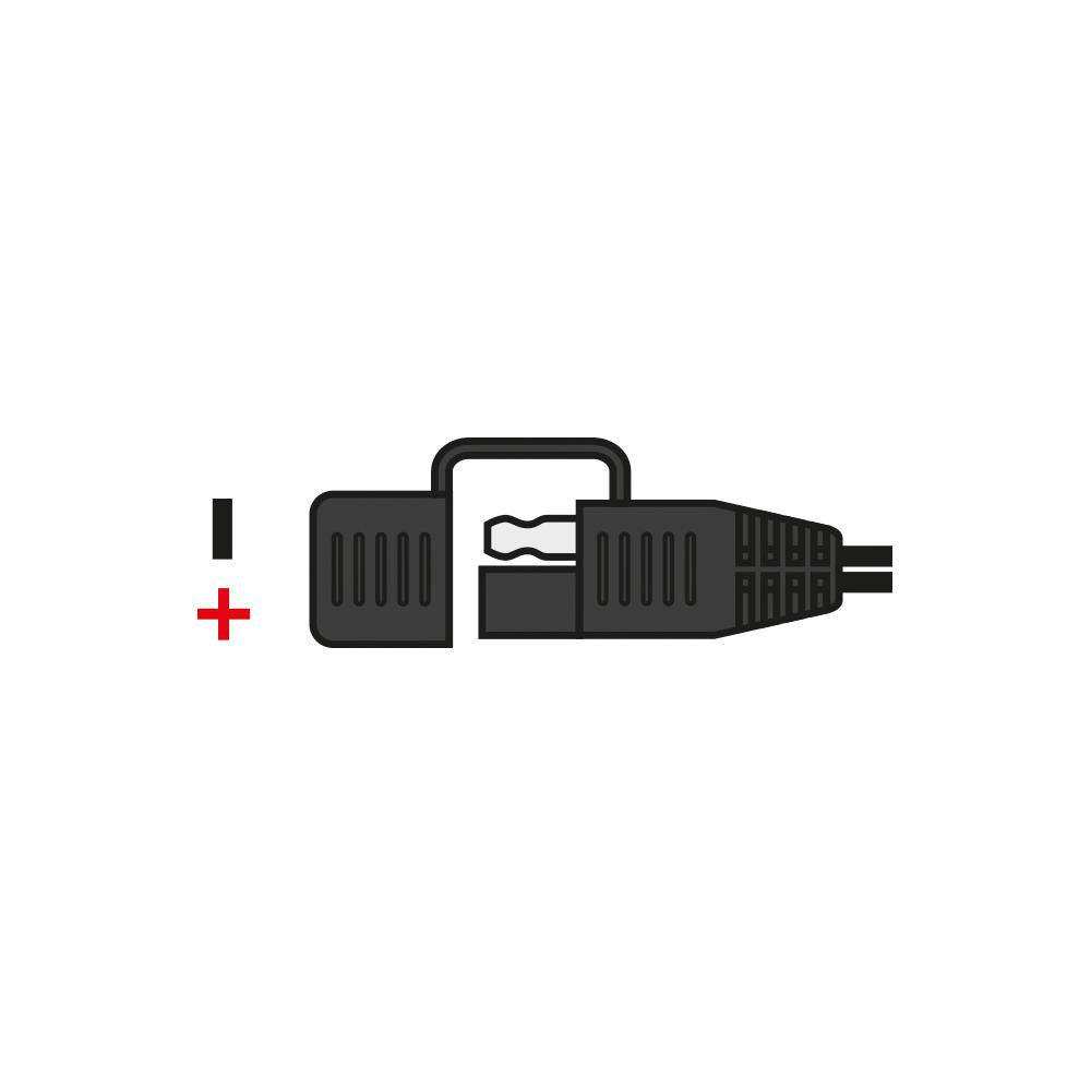 Oxford Battery ring leads to USA/SAE connector (0.5mtr lead)