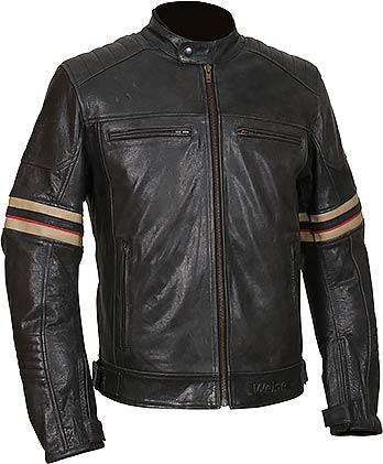 Weise Detroit Vintage Style Motorcycle Men's Leather Jacket