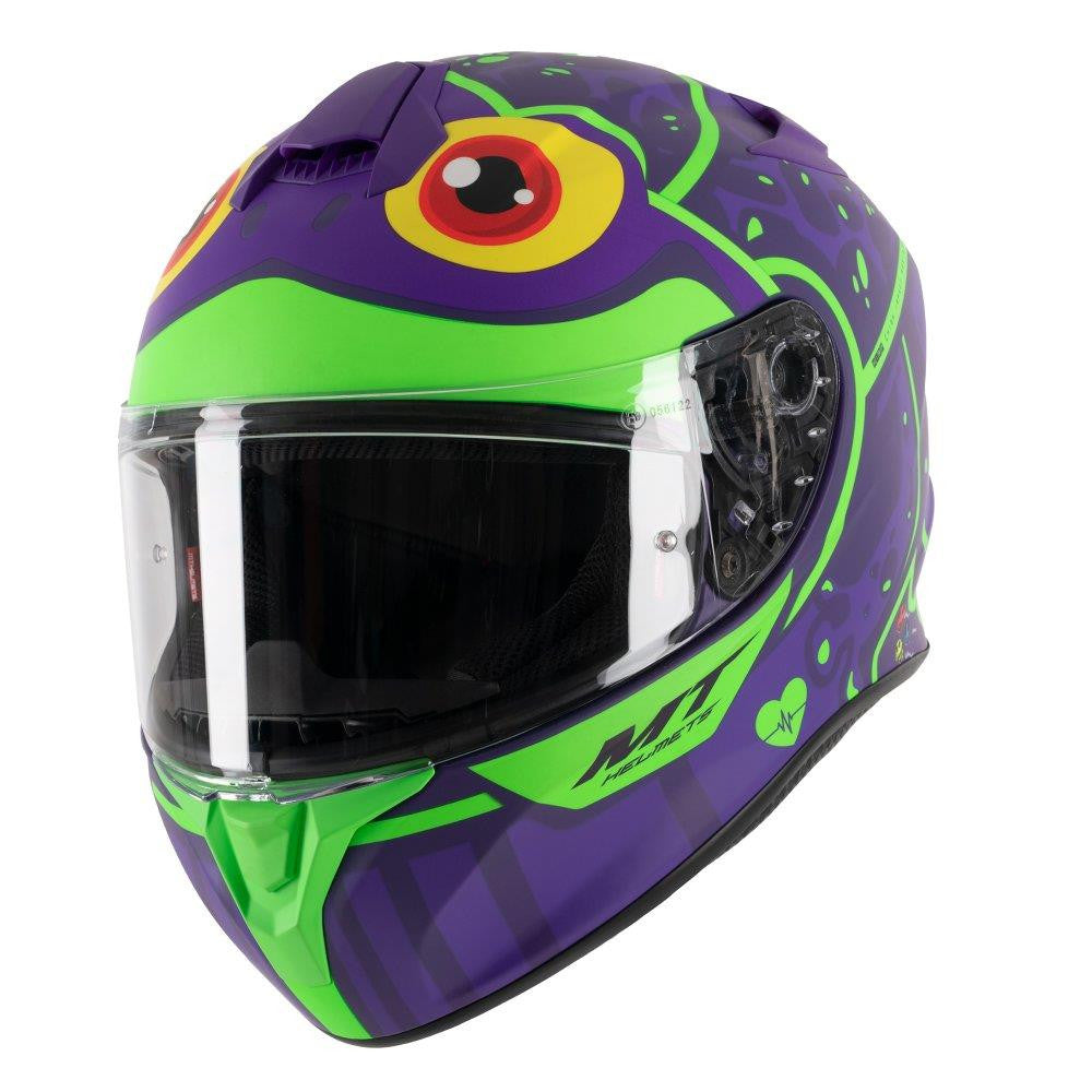 MT Targo Frog Full Face Motorcycle Motorbike Helmet