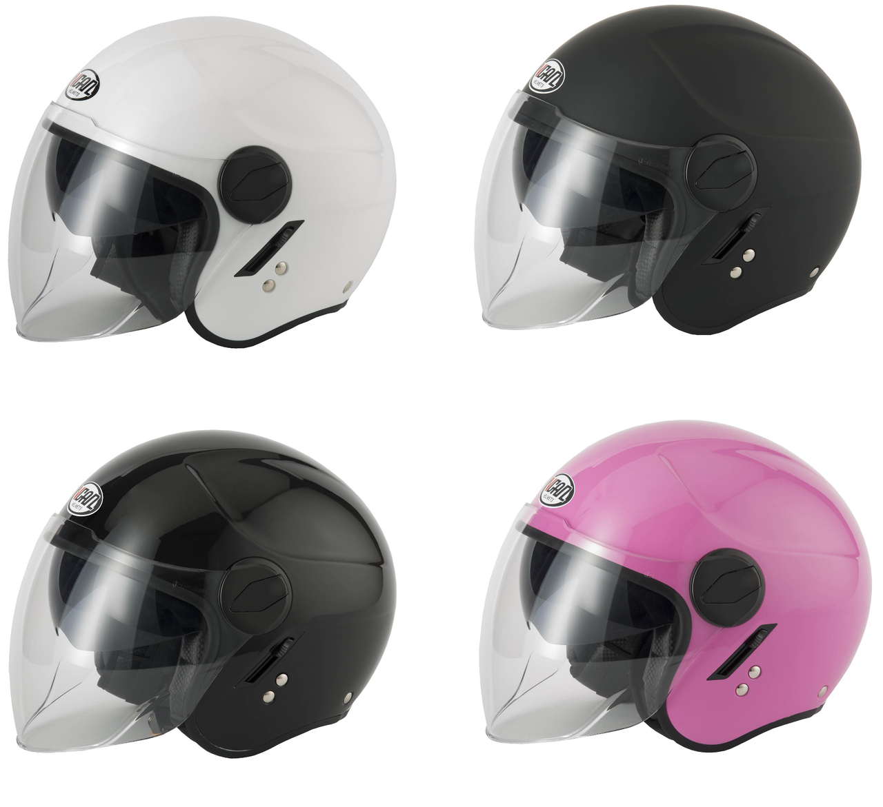 Vcan V595 Open Face Motorcycle Scooter Bike Helmet