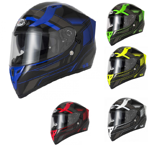 VCAN V128 Helvet Full Face Motorcycle Helmet